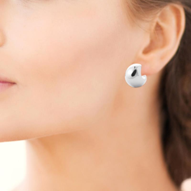 Coque de Nacre Créoles acier 3600200