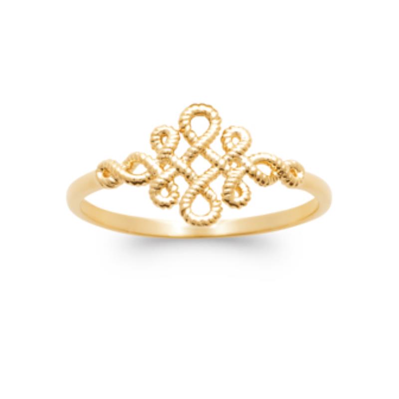 Coque de Nacre Bague plaqué or 2973500