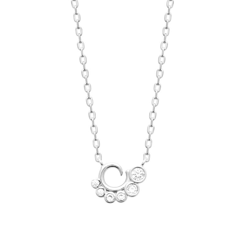 Coque de Nacre Collier argent 874306