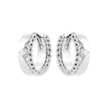 Coque de Nacre Créoles argent 1673510
