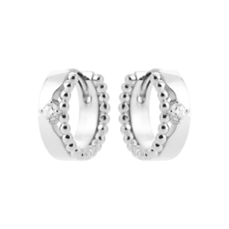 Coque de Nacre Créoles argent 1673510