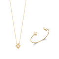 Coque de Nacre Collier plaqué or 973344