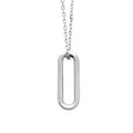 Coque de Nacre Collier argent 722252