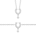 Coque de Nacre Chaîne argent 874048