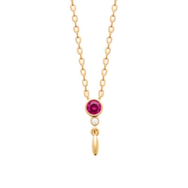 Coque de Nacre Collier plaqué or 973897
