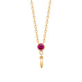 Coque de Nacre Collier plaqué or 973897
