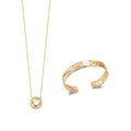 Coque de Nacre Collier plaqué or 973205
