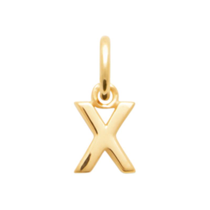 Coque de Nacre Pendentif initiale plaqué or 2775624