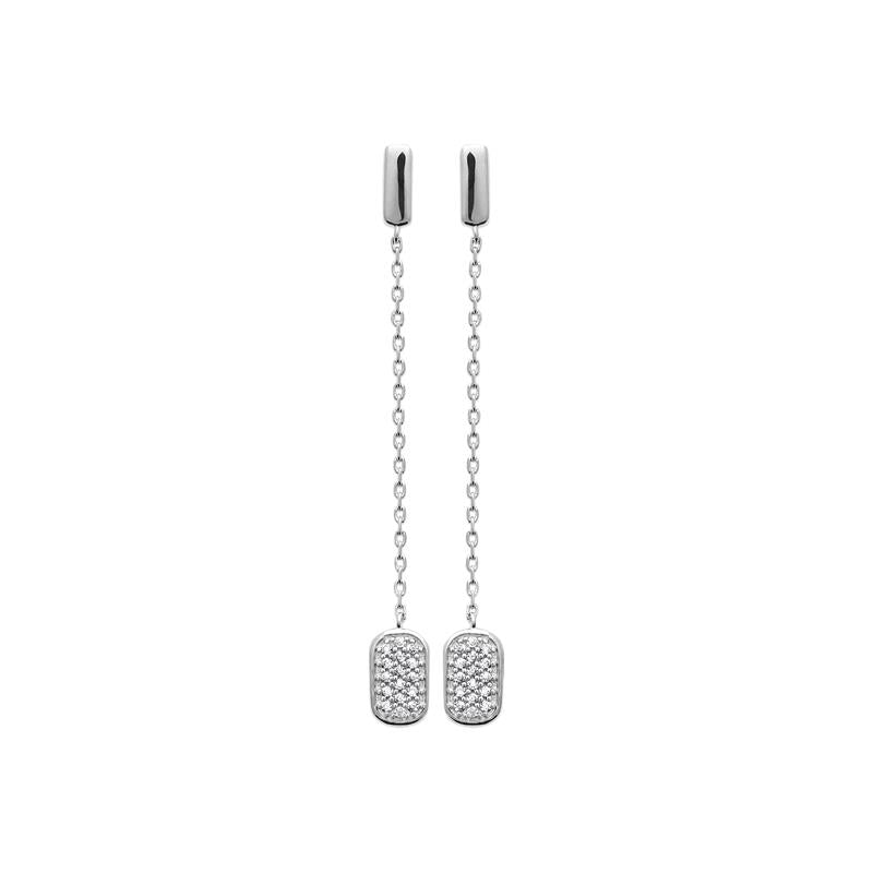 Coque de Nacre Boucles d'oreilles pendantes argent 13065910