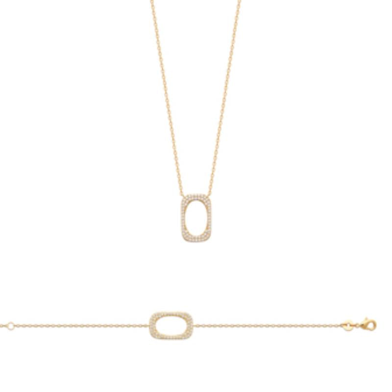 Coque de Nacre Collier plaqué or 973729