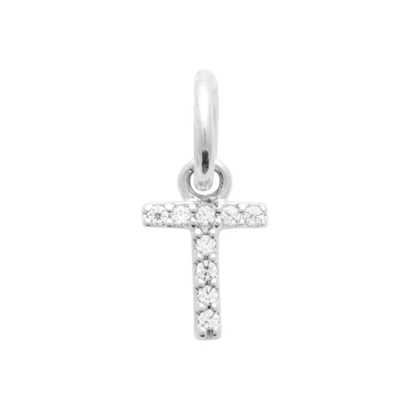 Coque de Nacre Pendentif initiale argent 1776720