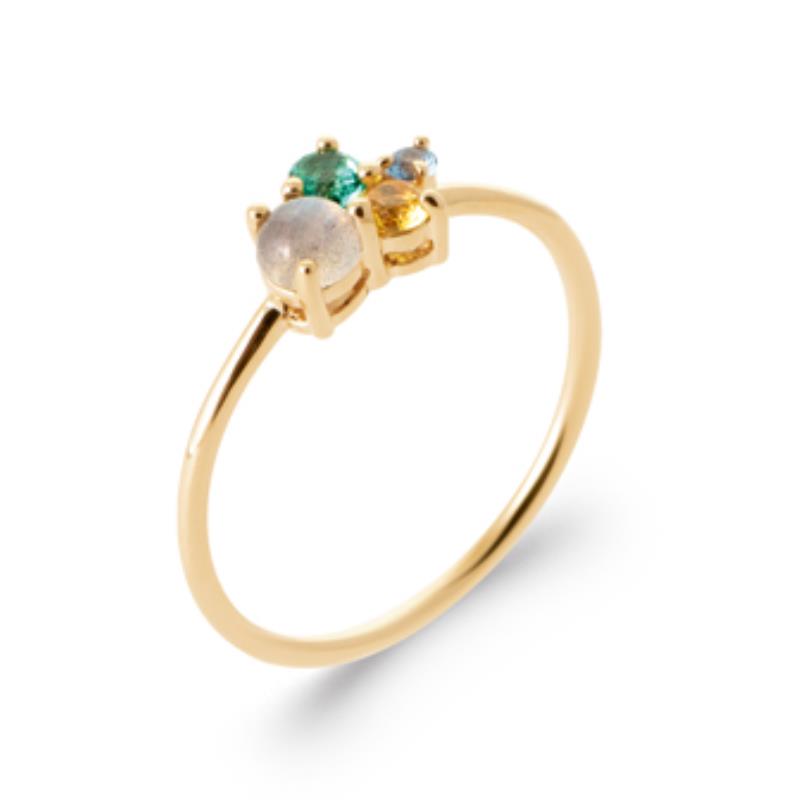 Coque de Nacre Bague plaqué or 2964605