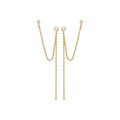 Coque de Nacre Boucles d'oreilles plaqué or 2593710
