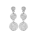 Coque de Nacre Boucles d'oreilles pendantes argent 73015400