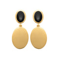 Coque de Nacre Boucles d'oreilles pendantes plaqué or 2586207