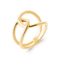 Coque de Nacre Bague plaqué or 2967000