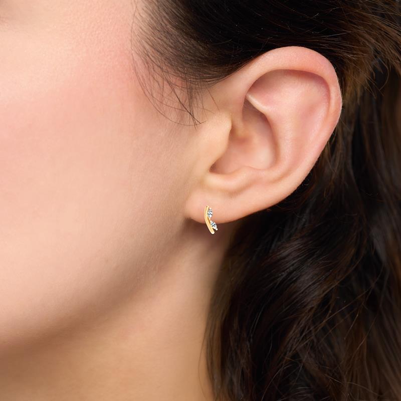 Coque de Nacre Boucles d'oreilles plaqué or 23087910