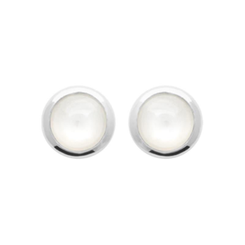 Coque de Nacre Puces d'oreilles argent 1565710
