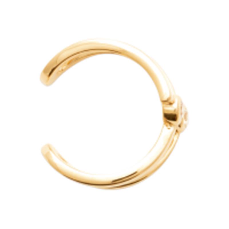 Coque de Nacre Boucle d'oreille à l'unité plaqué or 23047510