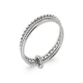 Coque de Nacre Bague semainier argent 7916500