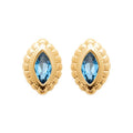 Coque de Nacre Puces d'oreilles plaqué or 23078640