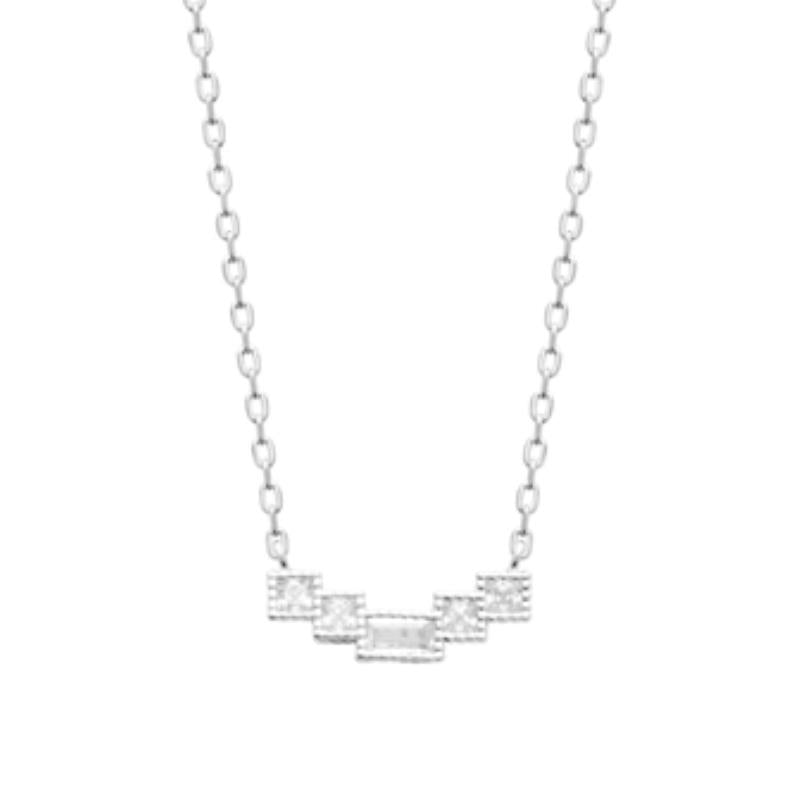 Coque de Nacre Collier argent 873892