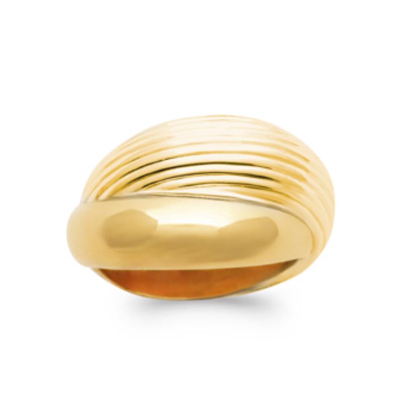 Coque de Nacre Bague plaqué or 2981800