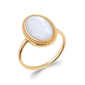 Coque de Nacre Bague plaqué or 2285104