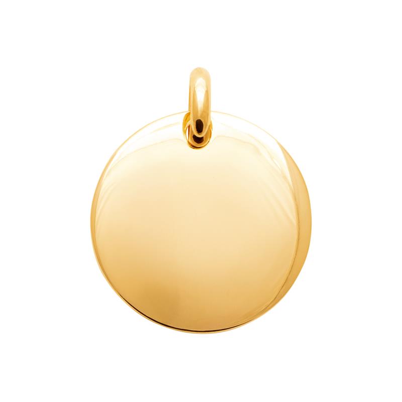 Coque de Nacre Médaille plaqué or 2481637