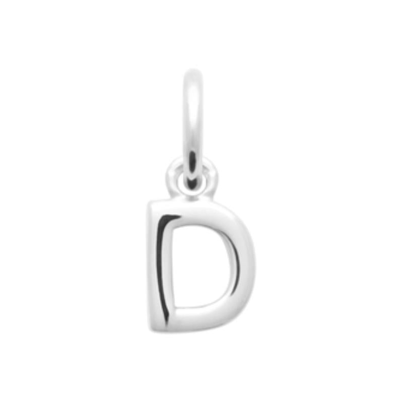 Coque de Nacre Pendentif initiale argent 7775604