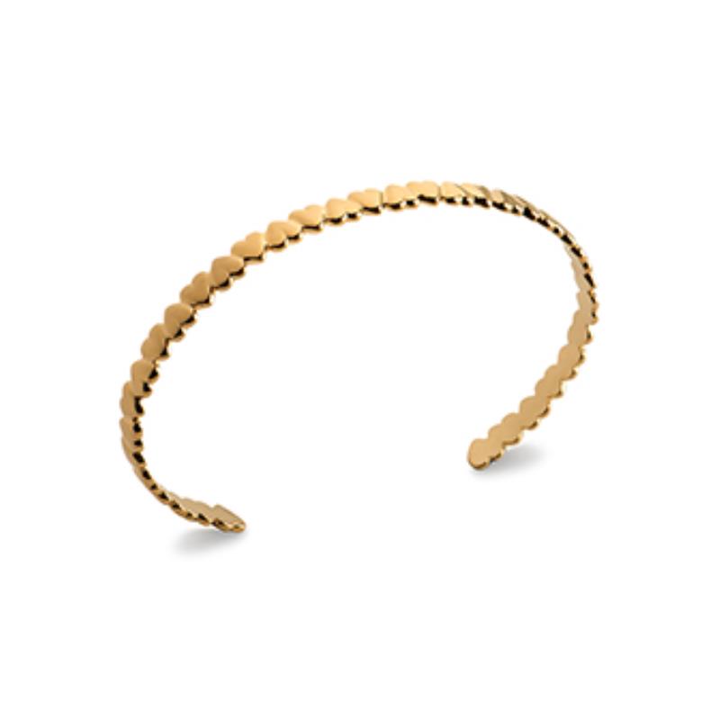 Coque de Nacre Bracelet jonc plaqué or 921635