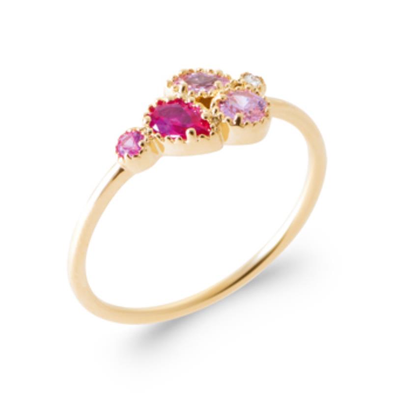Coque de Nacre Bague plaqué or 2971180