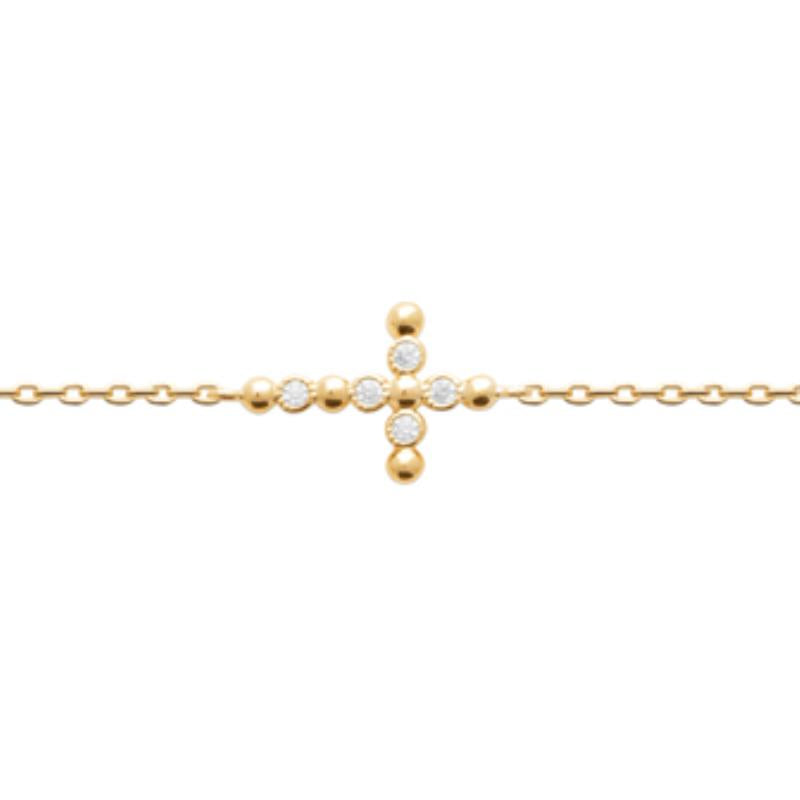 Coque de Nacre Bracelet plaqué or 973946