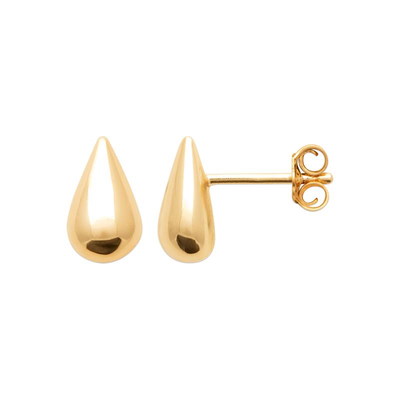 Coque de Nacre Puces d'oreilles plaqué or 23063800