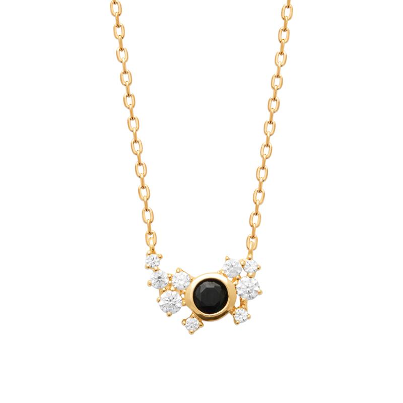 Coque de Nacre Collier plaqué or 974095