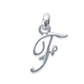 Coque de Nacre Pendentif initiale argent 74811556