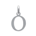 Coque de Nacre Pendentif initiale argent 18750015