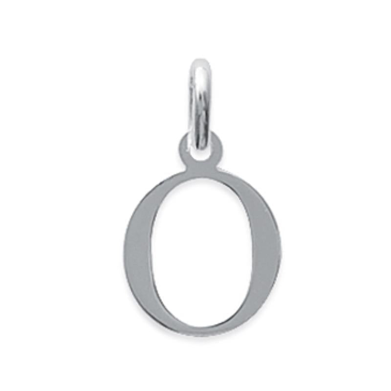 Coque de Nacre Pendentif initiale argent 18750015