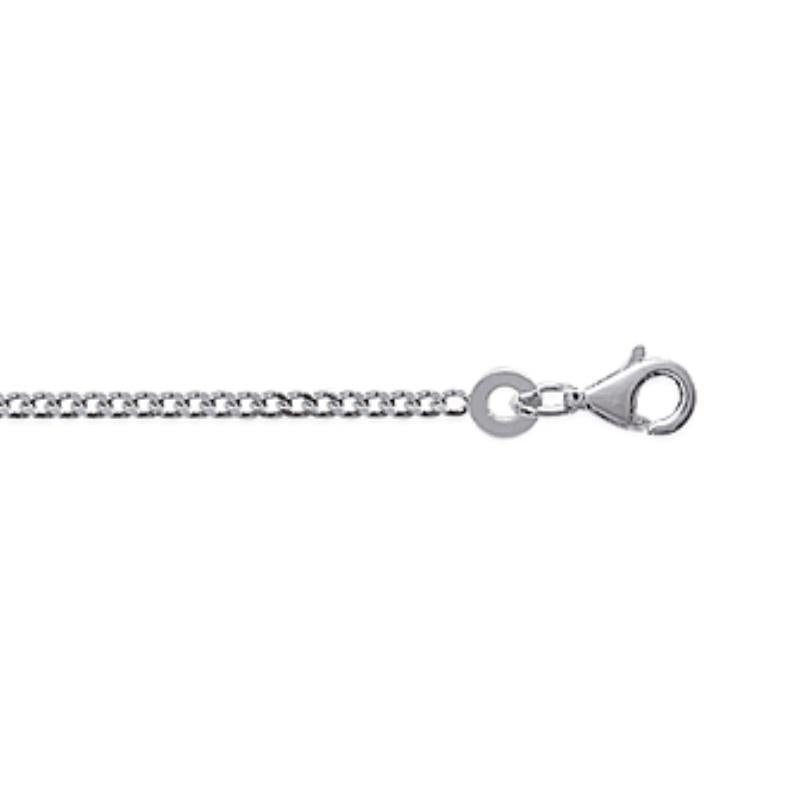Coque de Nacre Chaîne maille gourmette argent 702052