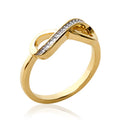Coque de Nacre Bague plaqué or 2212811