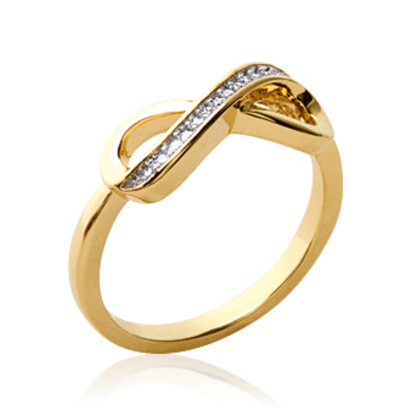 Coque de Nacre Bague plaqué or 2212811
