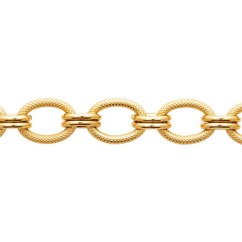Izee Bracelet acier doré 312385