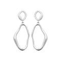 Coque de Nacre Boucles d'oreilles pendantes argent 13077810