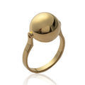 Coque de Nacre Bague plaqué or 20815661