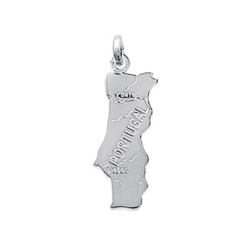 Coque de Nacre Pendentif carte argent 7836600