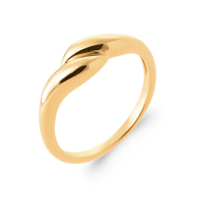 Coque de Nacre Bague plaqué or 2990200