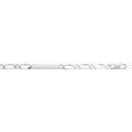 Coque de Nacre Gourmette argent 731006
