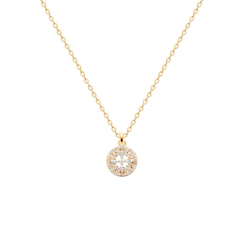 Coque de Nacre Pendentif plaqué or 2792710