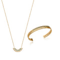 Coque de Nacre Collier plaqué or 971798
