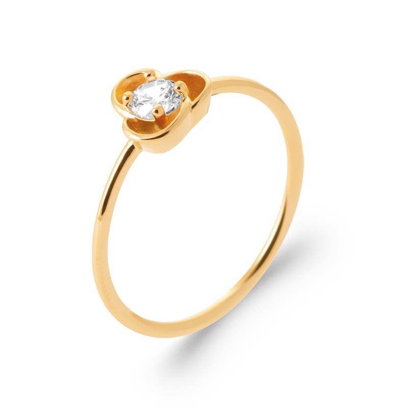 Coque de Nacre Bague plaqué or 2991510